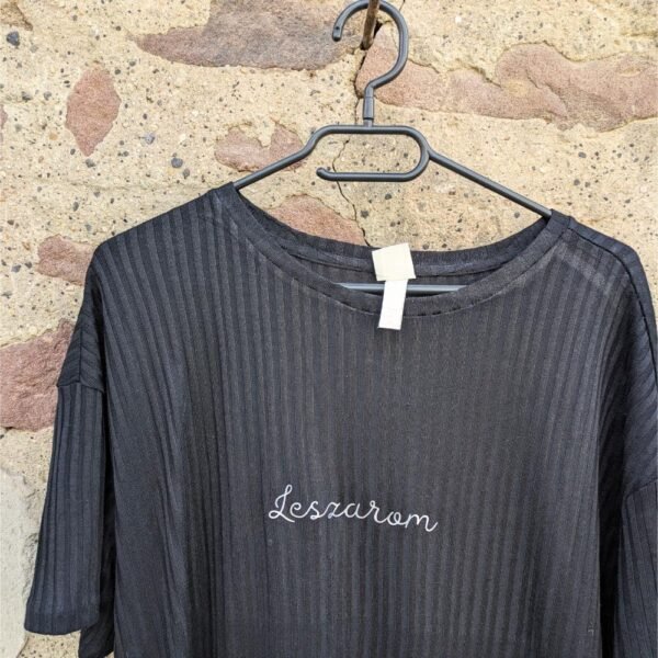 Leszarom felső, fekete, női L/XL - Image 3