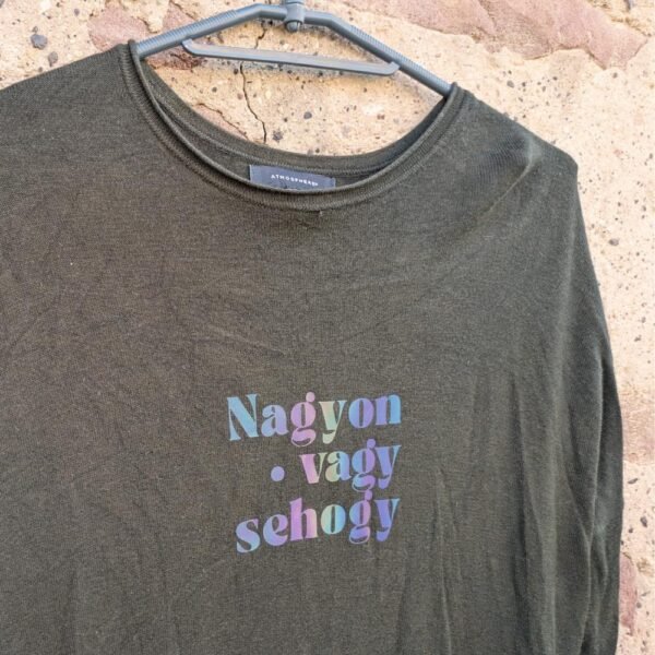 Nagyon pulóver, zöld, női S/M - Image 2
