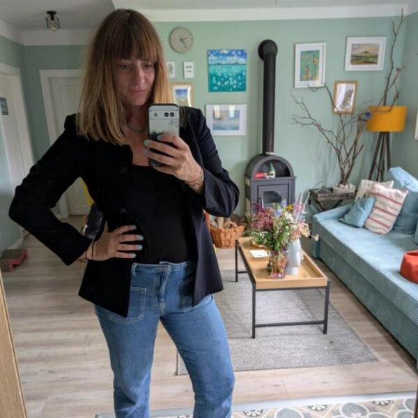 Gyapjú blézer, 36, S - Image 5