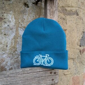 Sapka, kék, bringa