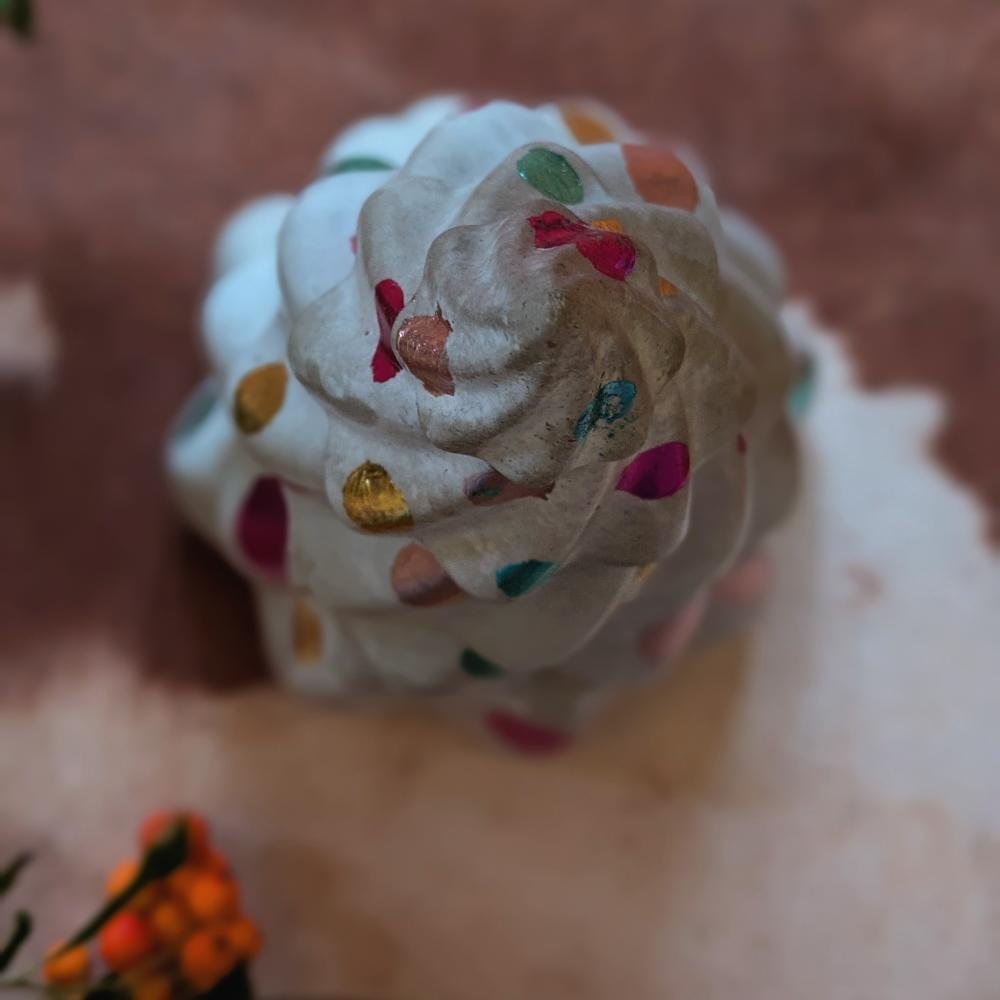 Karácsonyfa tartó, 19 cm, pink - Image 5