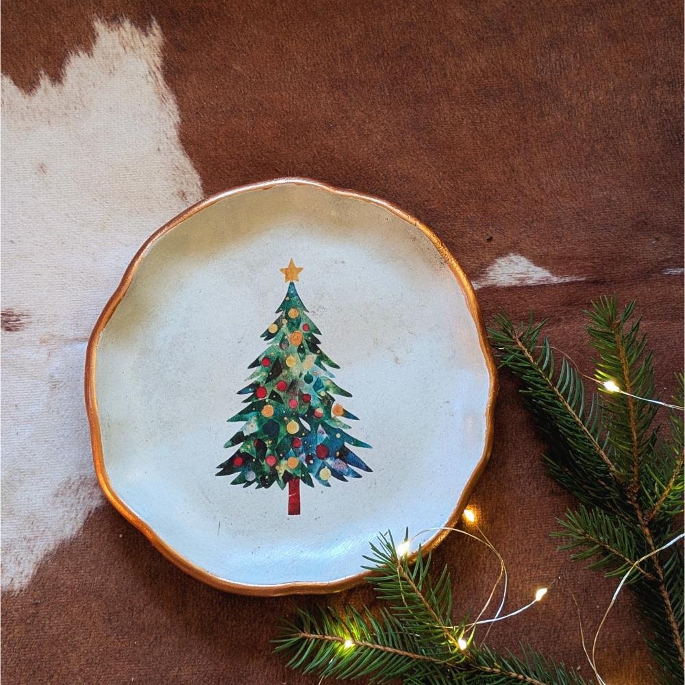 Karácsonyfa tál