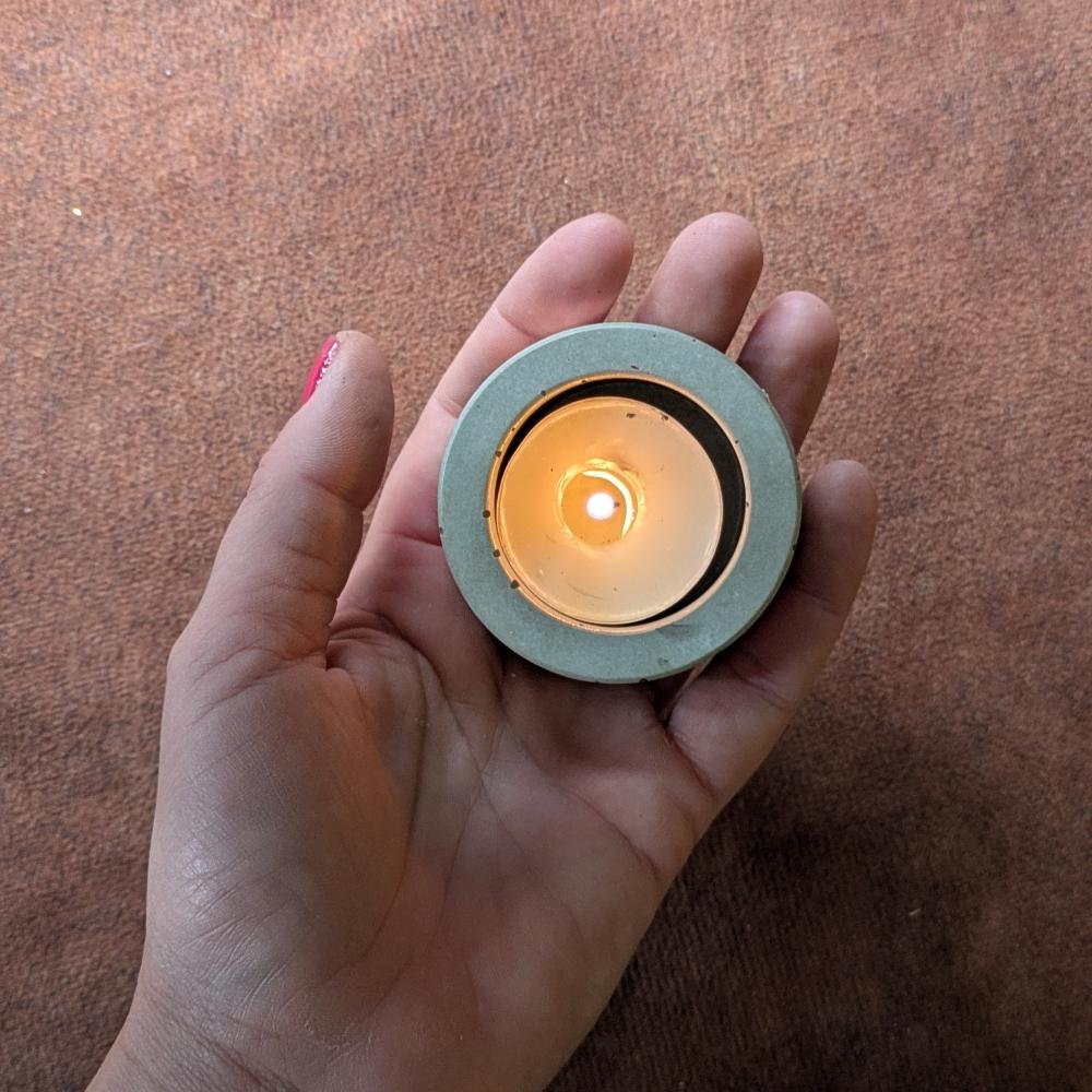 Karácsonyfa adventi gyertya szett, 19 cm, pink - Image 7